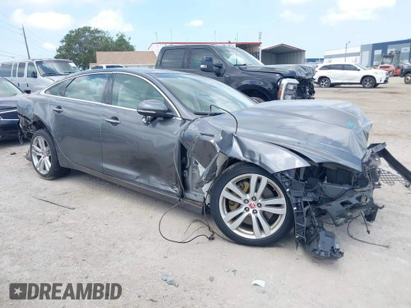 2019 Jaguar XJ Portfolio with VIN SAJWA2G75K8W19401, listed as a IAAI auction lot 42214533 with 64,909 mi miles and . Bid and sale history available at DreamBid. Image 1.