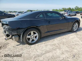 2014 Chevrolet Camaro LS z VIN 2G1FA1E31E9304055, wystawiony jako Copart lot #55321075 z przebiegiem 106 162 mil mil oraz Szkoda całkowita • Salvage title. Historia ofert i sprzedaży dostępna na DreamBid. Obrazek 3.