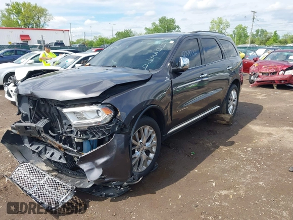 2014 Dodge Durango Citadel with VIN 1C4RDJEG7EC493379, listed as a IAAI auction lot 42159732 with 184,373 mi miles and . Bid and sale history available at DreamBid. Image 2.