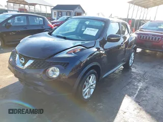 2016 Nissan Juke S with VIN JN8AF5MR7GT606160, listed as a IAAI auction lot 41749347 with 158,659 mi miles. Bid and sale history available at carsss.com. Image 17.