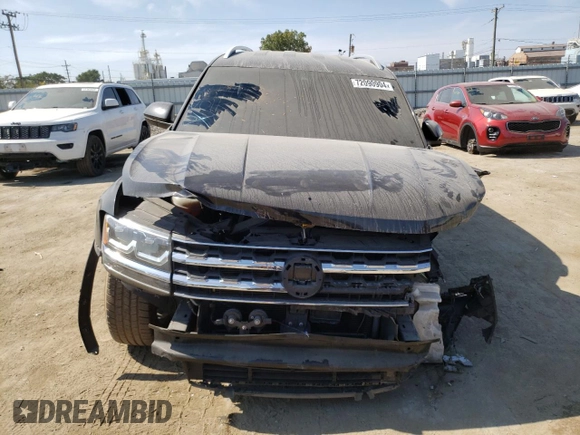 2019 Volkswagen Atlas SE z VIN 1V2UR2CAXKC513442, wystawiony jako Copart lot #72090904 z przebiegiem 116 298 mil mil oraz Szkoda całkowita • Salvage title. Historia ofert i sprzedaży dostępna na DreamBid. Obrazek 5.