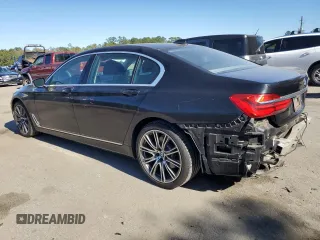 2016 BMW 7 Series 740i with VIN WBA7E2C52GG504017, listed as a Copart auction lot 78730483 with 47,097 mi miles. Bid and sale history available at carsss.com. Image 2.