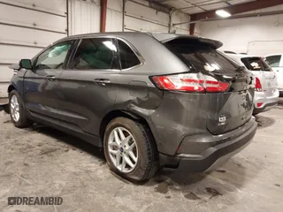 2022 Ford Edge SEL with VIN 2FMPK4J92NBA79329, listed as a IAAI auction lot 41813620 with 1 mi miles. Bid and sale history available at carsss.com. Image 3.