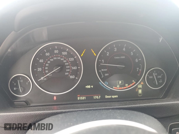 2018 BMW 3 Series 340i xDrive with VIN WBA8Y3C54JG451507, listed as a Copart auction lot 65758894 with 51,531 mi miles and Non Repairable. Bid and sale history available at carsss.com. Image 9.