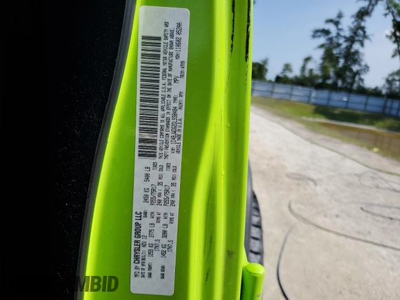 2013 Jeep Wrangler Unlimited Sport z VIN 1C4BJWDG2DL558484, wystawiony jako Copart lot #55832725 z przebiegiem 211 683 mil mil oraz Szkoda całkowita • Salvage title. Historia ofert i sprzedaży dostępna na DreamBid. Obrazek 14.
