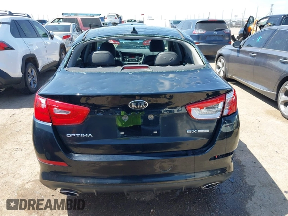 2015 Kia Optima SXL Turbo with VIN 5XXGR4A63FG370493, listed as a IAAI auction lot 42540013 with 61,297 mi miles and . Bid and sale history available at DreamBid. Image 16.