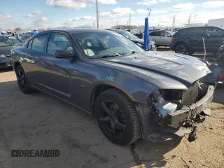 2014 Dodge Charger RT with VIN 2C3CDXDTXEH281276, listed as a Copart auction lot 82326874 with 103,379 mi miles and Salvage Title. Bid and sale history available at carsss.com. Image 4.