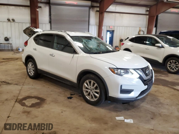 2017 Nissan Rogue SV with VIN KNMAT2MTXHP524254, listed as a Copart auction lot 60077475 with 158,950 mi miles and Clean title. Bid and sale history available at DreamBid. Image 4.