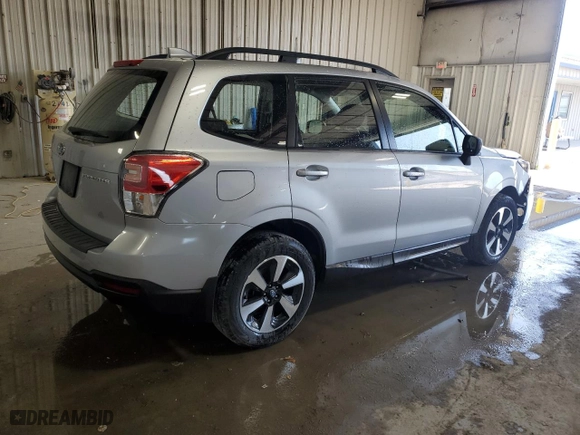 2018 Subaru Forester with VIN JF2SJABC9JH608770, listed as a Copart auction lot 54252585 with 22,996 mi miles and Salvage Title. Bid and sale history available at carsss.com. Image 3.