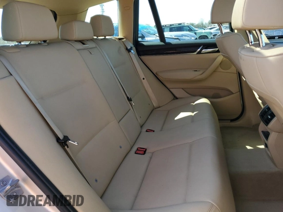 2015 BMW X3 xDrive28i with VIN 5UXWX9C53F0D45924, listed as a Copart auction lot 51139555 with 122,083 mi miles and Salvage Title. Bid and sale history available at carsss.com. Image 12.