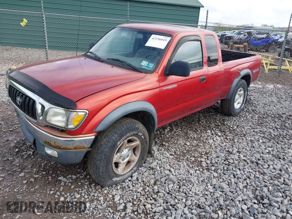2003 Toyota Tacoma with VIN 5TEWN72N63Z196219, listed as a IAAI auction lot 42196049 with 137,102 mi miles. Bid and sale history available at carsss.com. Image 17.