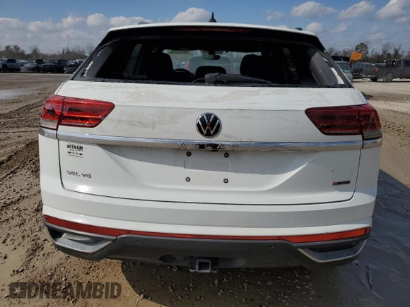 2021 Volkswagen Atlas SEL with VIN 1V2BE2CA5MC219484, listed as a Copart auction lot 80232434 with Not provided miles and Salvage title. Bid and sale history available at DreamBid. Image 6.