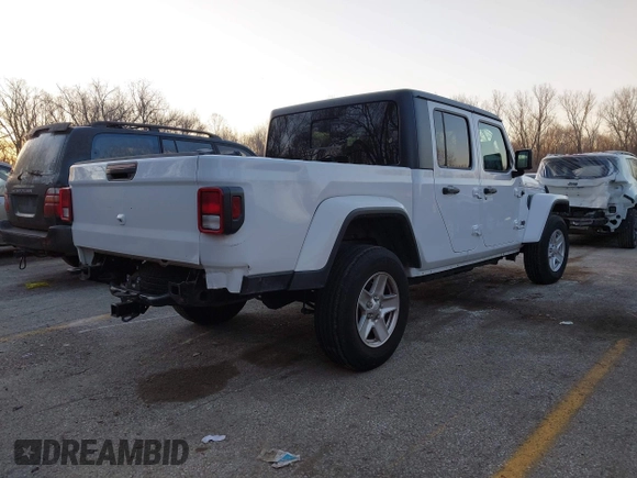 2023 Jeep Gladiator Sport S с VIN 1C6HJTAG3PL528435, выставлен на аукционе IAAI как лот 41778363 с пробегом 44 286 миль миль и . История ставок и продаж доступна на DreamBid. Изображение 4.
