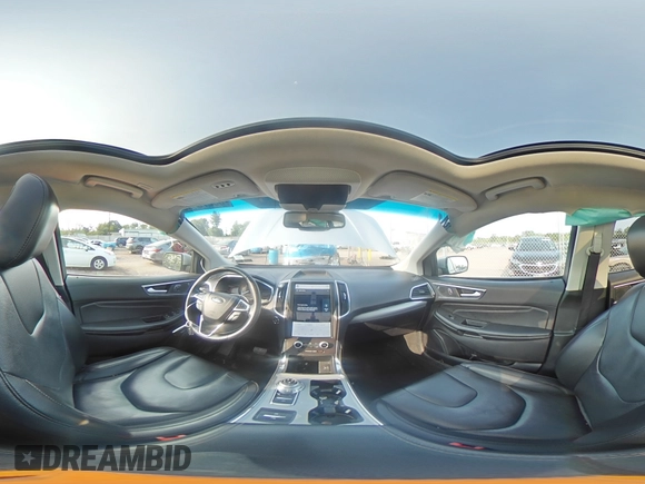 2021 Ford Edge Titanium with VIN 2FMPK4K91MBA12380, listed as a Copart auction lot 59275785 with 82,295 mi miles and Salvage title. Bid and sale history available at DreamBid. Image 16.