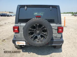 2018 Jeep Wrangler Unlimited Sahara with VIN 1C4HJXEG4JW241511, listed as a Copart auction lot 59003215 with 61,442 mi miles and Clean title. Bid and sale history available at DreamBid. Image 6.