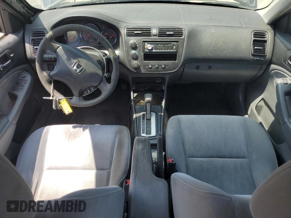 2004 Honda Civic LX with VIN 2HGES16544H579294, listed as a Copart auction lot 55528785 with 172,892 mi miles and Clean Title. Bid and sale history available at carsss.com. Image 8.