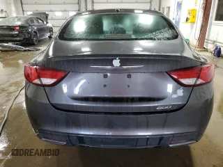 2015 Chrysler 200 S with VIN 1C3CCCBGXFN515782, listed as a Copart auction lot 78106164 with 138,569 mi miles and Clean Title. Bid and sale history available at carsss.com. Image 6.