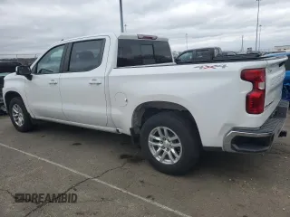 2020 Chevrolet Silverado 1500 LT with VIN 3GCUYDED3LG190079, listed as a Copart auction lot 47283485 with 124,162 mi miles and Salvage Title. Bid and sale history available at DreamBid. Image 2.