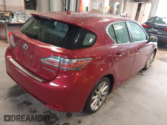 2011 Lexus CT 200h with VIN JTHKD5BH2B2036467, listed as a IAAI auction lot 42323360 with 149,963 mi miles and . Bid and sale history available at DreamBid. Image 4.