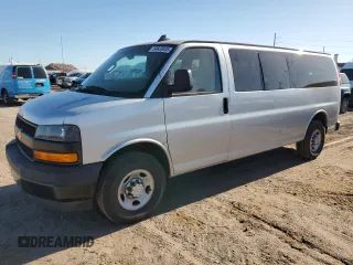 2020 Chevrolet Express Passenger LS z VIN 1GAZGNFP3L1268455, wystawiony jako Copart lot #54633845 z przebiegiem 184 491 mil mil oraz Czysty tytuł • Clean title. Historia ofert i sprzedaży dostępna na DreamBid. Obrazek 1.