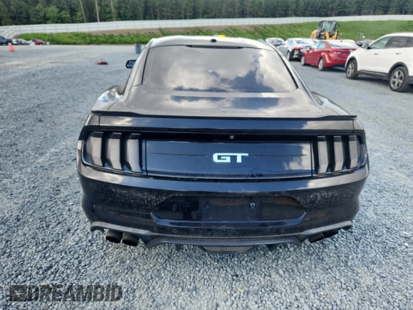 2019 Ford Mustang GT with VIN 1FA6P8CF1K5111835, listed as a Copart auction lot 65115505 with 89,899 mi miles and Salvage title. Bid and sale history available at DreamBid. Image 6.