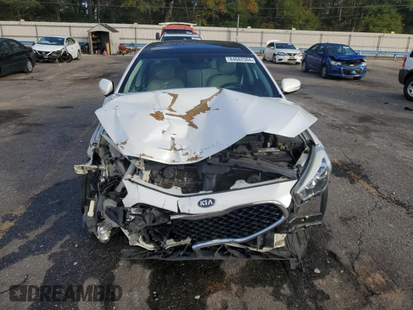 2014 Kia Cadenza Premium with VIN KNALN4D76E5135293, listed as a Copart auction lot 84682504 with 133,267 mi miles and Non Repairable. Bid and sale history available at carsss.com. Image 5.