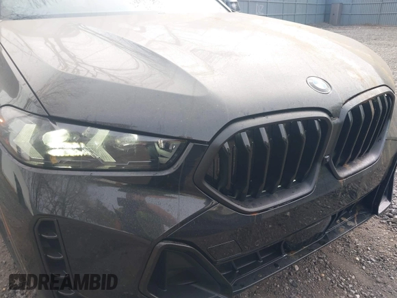2025 BMW X6 xDrive40i with VIN 5UX33EX09S9Y89594, listed as a IAAI auction lot 42072438 with 460 mi miles and . Bid and sale history available at DreamBid. Image 6.