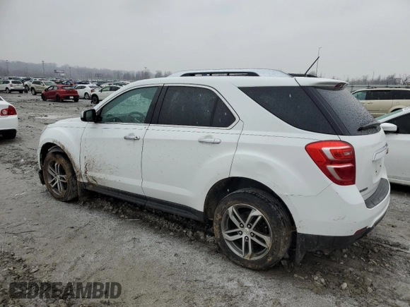 2017 Chevrolet Equinox Premier with VIN 2GNALDEK8H1507152, listed as a Copart auction lot 43799455 with 111,729 mi miles and Salvage Title. Bid and sale history available at carsss.com. Image 2.