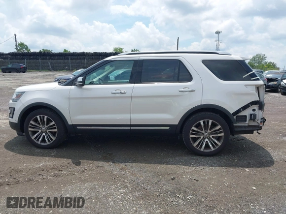 2017 Ford Explorer Platinum z VIN 1FM5K8HT9HGD01300, wystawiony jako IAAI lot #42628364 z przebiegiem 107 191 mil mil oraz . Historia ofert i sprzedaży dostępna na DreamBid. Obrazek 15.