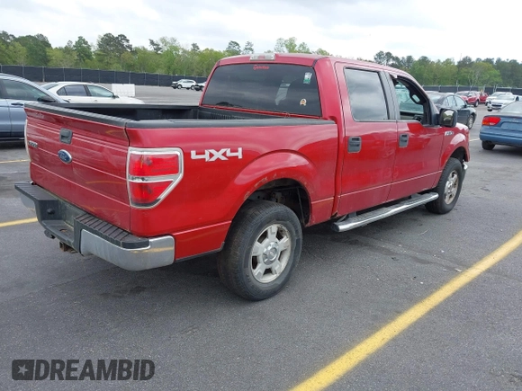 2010 Ford F-150 XL with VIN 1FTEW1E81AFB34071, listed as a IAAI auction lot 41928875 with 202,665 mi miles and . Bid and sale history available at DreamBid. Image 4.