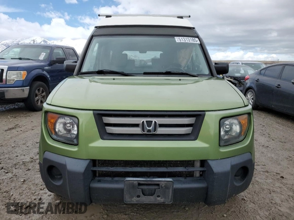 2007 Honda Element EX with VIN 5J6YH28737L014339, listed as a Copart auction lot 51313185 with 181,394 mi miles and Salvage Title. Bid and sale history available at DreamBid. Image 5.
