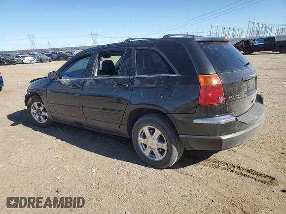 2005 Chrysler Pacifica Touring z VIN 2C4GM68485R658532, wystawiony jako Copart lot #62897785 z przebiegiem 107 652 mil mil oraz Szkoda całkowita • Salvage title. Historia ofert i sprzedaży dostępna na DreamBid. Obrazek 2.