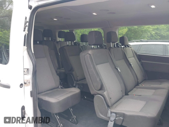 2024 Ford Transit Passenger XL with VIN 1FBAX2YG6RKA47052, listed as a IAAI auction lot 42500436 with 40,965 mi miles and . Bid and sale history available at DreamBid. Image 18.
