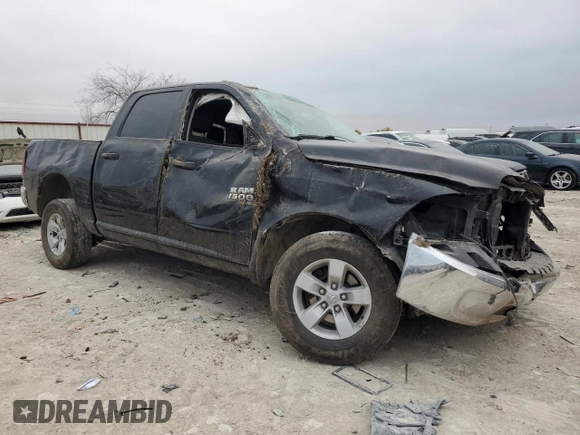 2019 Ram 1500 Tradesman with VIN 3C6RR7KG7KG623783, listed as a Copart auction lot 84536624 with Not provided miles and Salvage title. Bid and sale history available at DreamBid. Image 4.