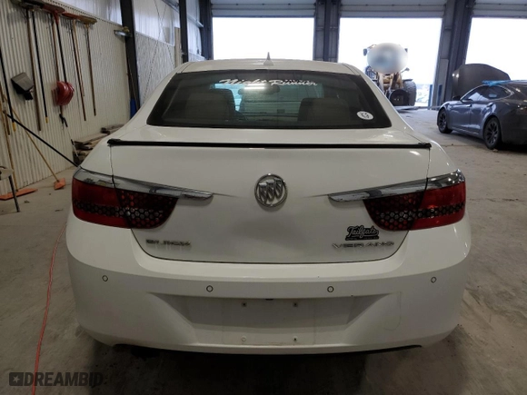 2013 Buick Verano Leather Group with VIN 1G4PS5SK7D4146491, listed as a Copart auction lot 47501345 with 121,940 mi miles and Salvage Title. Bid and sale history available at carsss.com. Image 6.