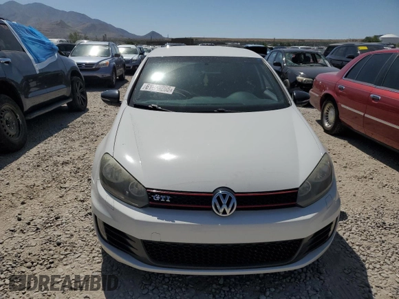 2012 Volkswagen Golf GTI Autobahn with VIN WVWHV7AJ7CW291246, listed as a Copart auction lot 61469265 with 137,884 mi miles and Salvage title. Bid and sale history available at DreamBid. Image 5.
