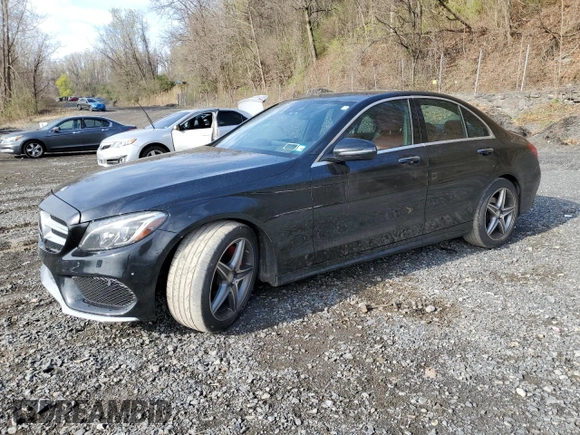 2016 Mercedes-Benz C 300 Luxury with VIN 55SWF4KB6GU098766, listed as a Copart auction lot 53771365 with 133,863 mi miles and Salvage Title. Bid and sale history available at DreamBid. Image 1.