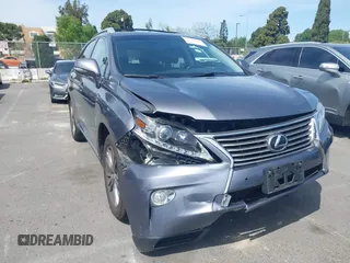2014 Lexus RX 350 with VIN JTJZK1BA2E2013662, listed as a IAAI auction lot 41920466 with 106,509 mi miles. Bid and sale history available at carsss.com. Image 1.