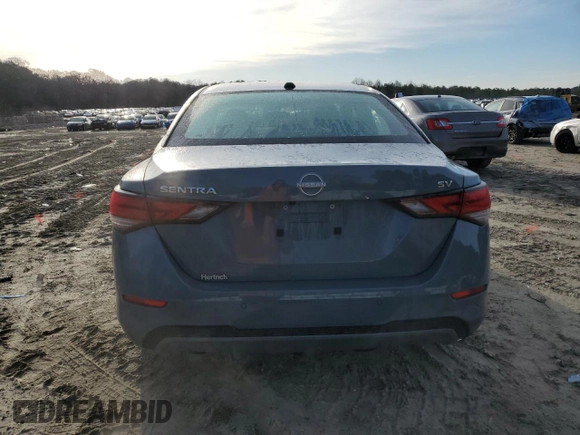 2024 Nissan Sentra SV with VIN 3N1AB8CV9RY304602, listed as a Copart auction lot 46911915 with 29,313 mi miles and Salvage Title. Bid and sale history available at DreamBid. Image 6.