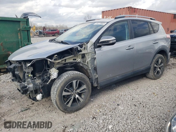 2018 Toyota RAV4 XLE with VIN 2T3WFREV8JW417350, listed as a Copart auction lot 44373805 with 149,520 mi miles and Salvage title. Bid and sale history available at DreamBid. Image 1.