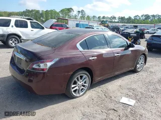 2014 Nissan Maxima 3.5 S with VIN 1N4AA5AP1EC465683, listed as a IAAI auction lot 41981572 with 199,368 mi miles. Bid and sale history available at carsss.com. Image 4.