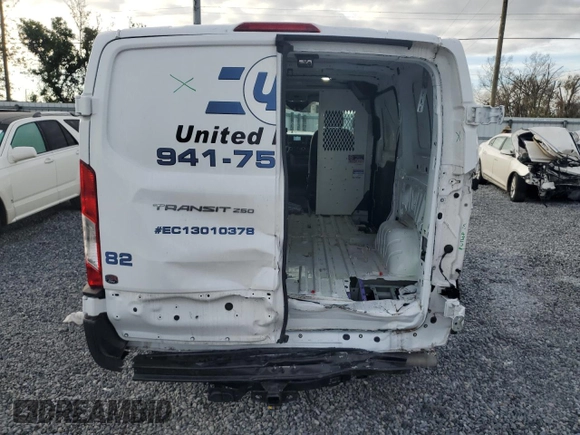 2023 Ford Transit Cargo with VIN 1FTBR1Y8XPKB44832, listed as a Copart auction lot 42206665 with 15,429 mi miles and Salvage Title. Bid and sale history available at DreamBid. Image 6.