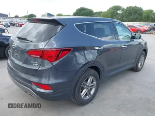 2017 Hyundai Santa Fe 2.4L with VIN 5XYZTDLB6HG458652, listed as a IAAI auction lot 42081160 with 90,816 mi miles and . Bid and sale history available at DreamBid. Image 4.