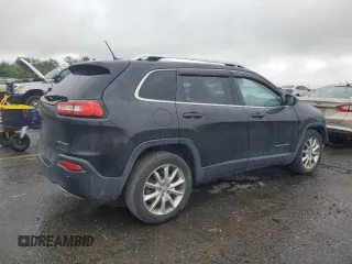2014 Jeep Cherokee Limited with VIN 1C4PJLDS0EW106560, listed as a Copart auction lot 60785405 with 91,662 mi miles and Salvage title. Bid and sale history available at DreamBid. Image 3.