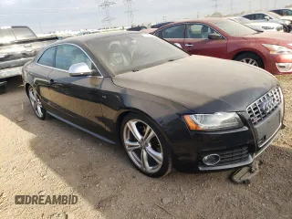 2008 Audi S5 with VIN WAURV78T18A010569, listed as a Copart auction lot 71275424 with 89,574 mi miles and Salvage Title. Bid and sale history available at carsss.com. Image 4.