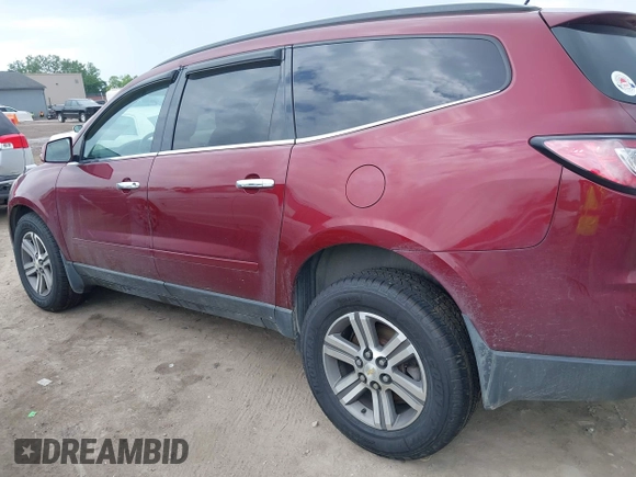 2015 Chevrolet Traverse LT with VIN 1GNKVGKD7FJ122450, listed as a IAAI auction lot 42491203 with 81,164 mi miles and . Bid and sale history available at DreamBid. Image 14.