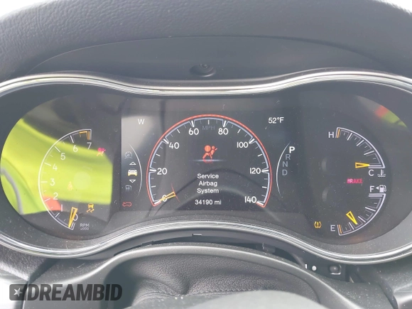 2022 Jeep Grand Cherokee Laredo X with VIN 1C4RJEAG0NC128094, listed as a IAAI auction lot 41402308 with 34,190 mi miles and . Bid and sale history available at DreamBid. Image 7.