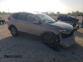 2019 Honda CR-V EX-L with VIN 5J6RW1H89KL002749, listed as a Copart auction lot 50263975 with 54,693 mi miles and Salvage Title. Bid and sale history available at carsss.com. Image 4.