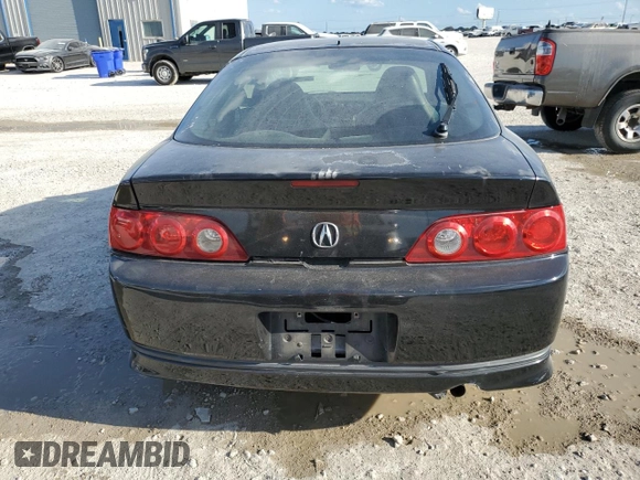 2006 Acura RSX with VIN JH4DC54806S011064, listed as a Copart auction lot 60240144 with 245,119 mi miles and Clean Title. Bid and sale history available at carsss.com. Image 6.