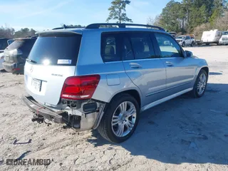 2014 Mercedes-Benz GLK-Class GLK 250 BlueTEC with VIN WDCGG0EB0EG265336, listed as a IAAI auction lot 41304188 with 63,221 mi miles. Bid and sale history available at carsss.com. Image 4.